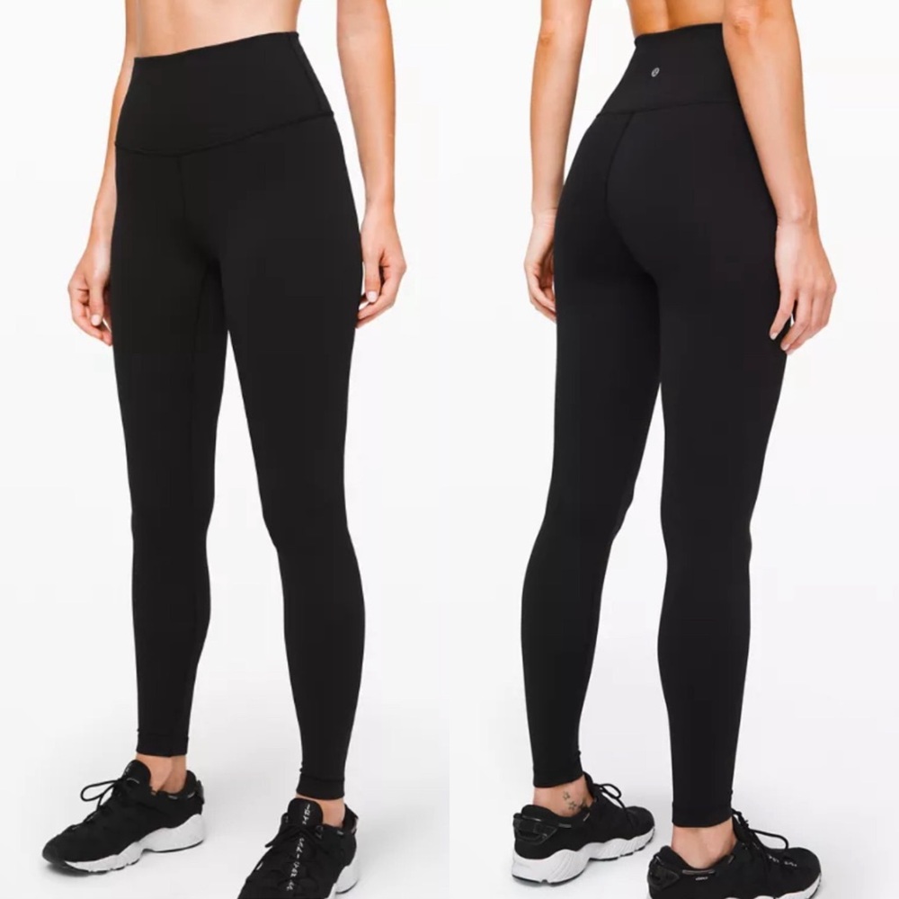 LULULEMON Wunder Under High-Rise Tight 28" Luon All Black